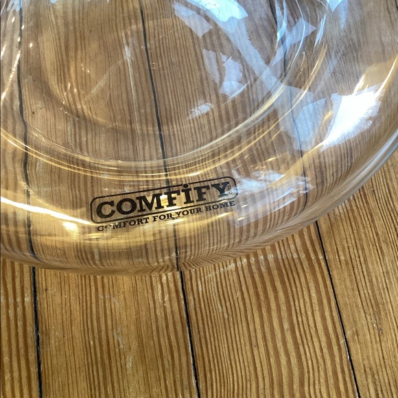 Comfify glass wine decanter  10” high 9” wide - Picture 6 of 7